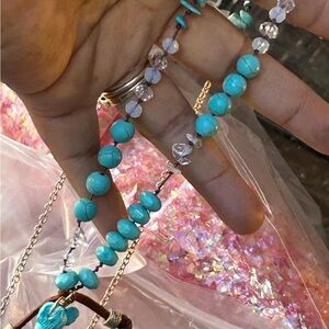 Turquoise Beaded Necklace